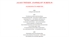 Desktop Screenshot of juliustroeger.de